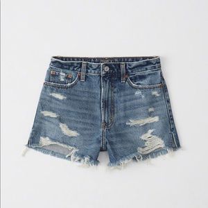 NWT A&F High Rise Girlfriend Shorts